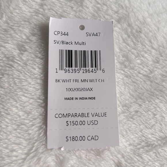 NWT Coach CP344 mini wallet on a chain w/ floral print π€π€π©Ά - Picture 3 of 10